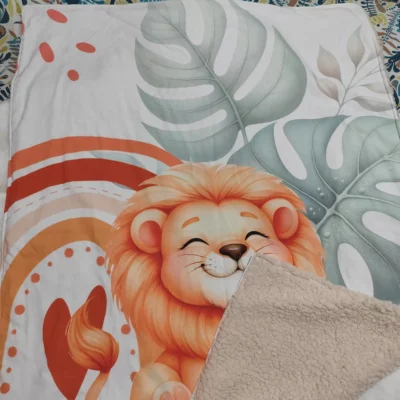 Couverture Lion sherpa