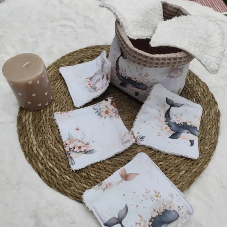 Panier lingettes Océan