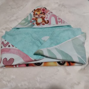 Gigoteuse panneau tigre rose