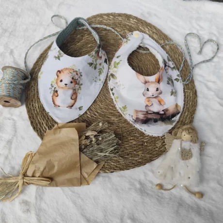 Bavoir bandana lot de 2
