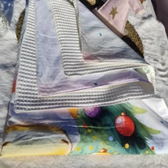 Couverture noel plié